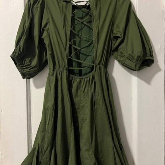 Rhode Green Mini Dress - Picture 2 of 3